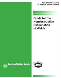 Picture of B1.10M/B1.10:2009 GUIDE FOR THE NONDESTRUCTIVE EXAMINATION OF WELDS